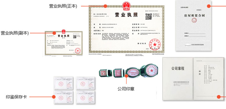 青冈办完后会拿到那些材料